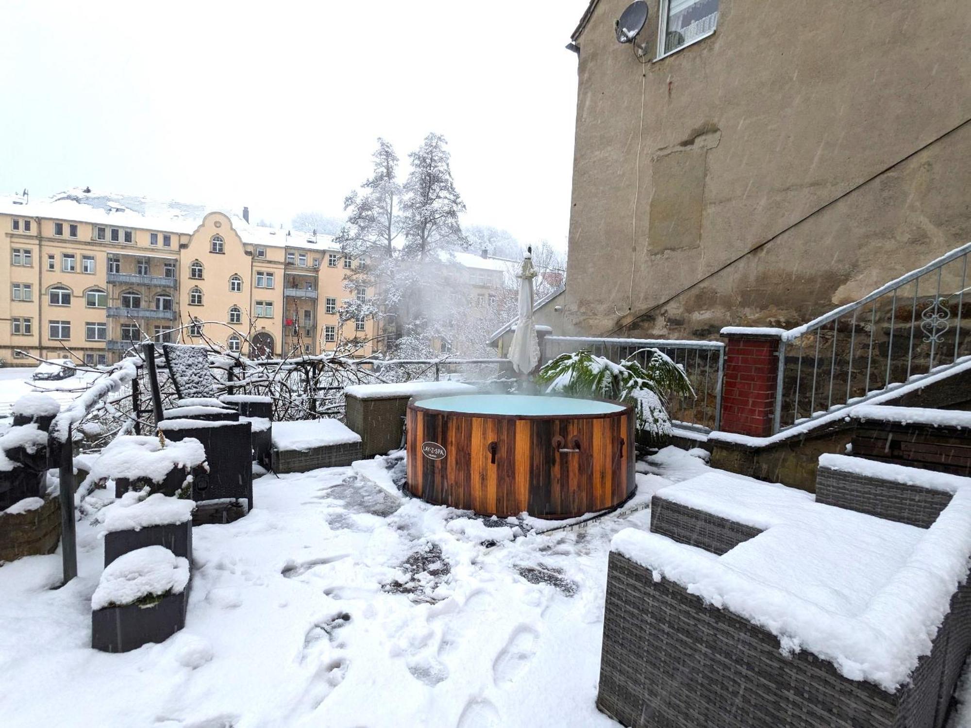Hw1 - Urlaubsmagie - Sauna&Whirlpool Zum Entspannen Sebnitz Buitenkant foto