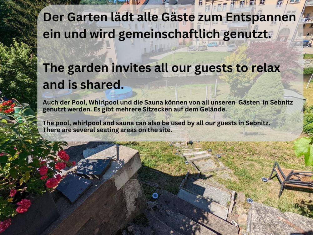 Hw1 - Urlaubsmagie - Sauna&Whirlpool Zum Entspannen Sebnitz Buitenkant foto